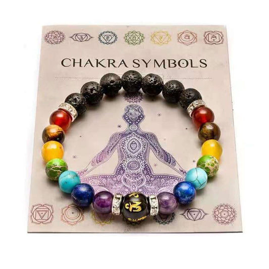 7 Chakra Bracelet Display Picture