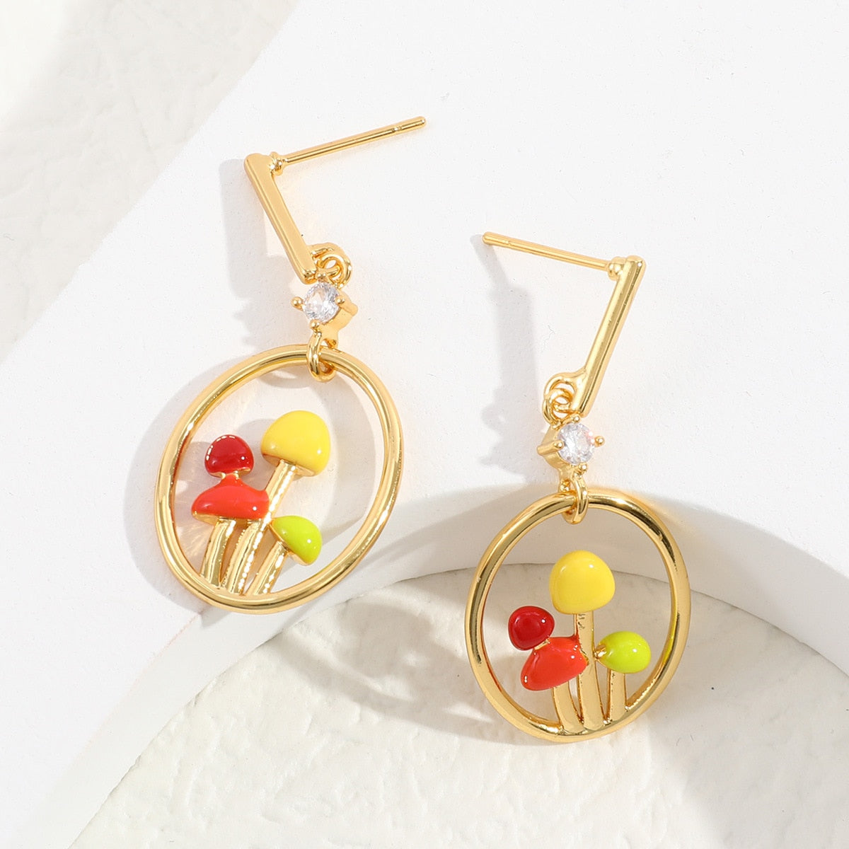 Sugar coated cherry drop earrings – Chili fashion & art gallery